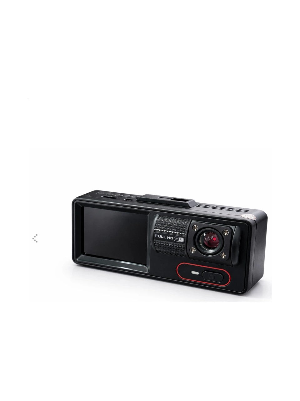 Dashcam 3 Canaux WiFi 1080P – Caméras Avant, Intérieure et Arrière