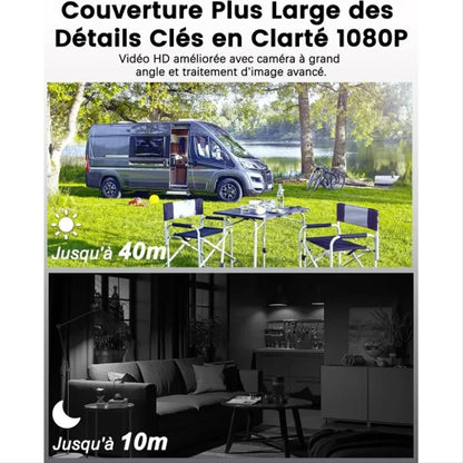 Caméra de Surveillance Solaire 4G LTE – Surveillance Intelligente Sans WiFi