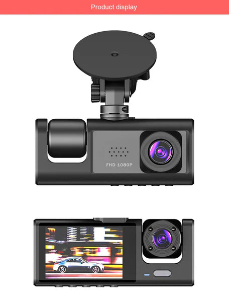 Caméra de Voiture Full HD – Sécurité et Enregistrement de Vos Trajets