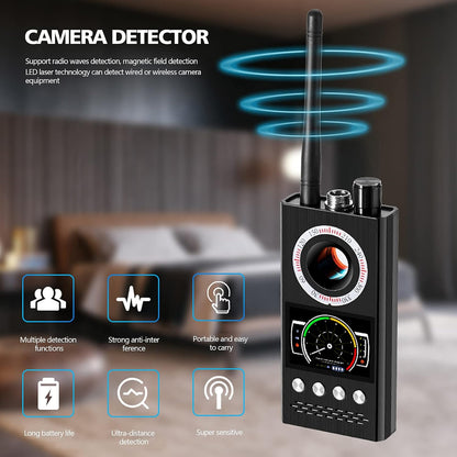 Détecteur Anti-Espion Professionnel – Protection Complète de Votre Vie Privée