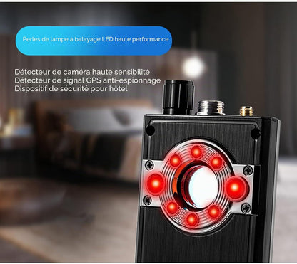 Détecteur Anti-Espion Professionnel – Protection Complète de Votre Vie Privée