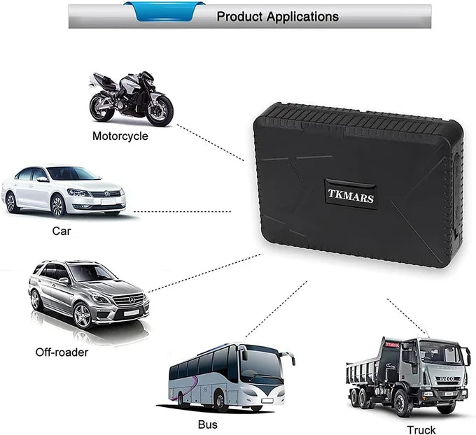 جهاز تتبع GPS مغناطيسي TK915 – تتبع في الوقت الفعلي وعمر بطارية طويل