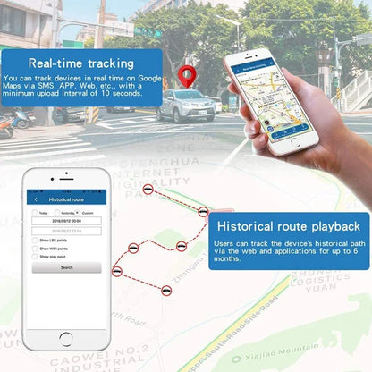 جهاز تتبع GPS مغناطيسي TK915 – تتبع في الوقت الفعلي وعمر بطارية طويل