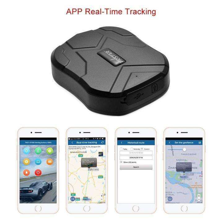 Traceur GPS Voiture avec Micro Winnes TK905 Tracker sans Abonnement  Localisateurs d'Objets Magnétique Étanche Antivol pour Voiture Moto Valise  avec Batterie Rechargeable 5000mAh,Carte SIM Requise : : Sports et  Loisirs